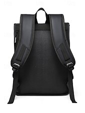 abordables Sacs à dos de Collège-Sac à dos de voyage imperméable pour homme avec compartiment à chaussures, design simple à enroulement, tissu Oxford durable, adapté à l&#039;école, à la salle de sport, aux déplacements quotidiens et aux week-ends