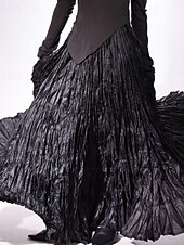 abordables Jupes unies-Femmes Jupe Évasé Mode Maxi Taille Basse Jupes Uni Froncé Micro-Élastique Rue Sortir Violet Noir Rose Crème Automne Polyester