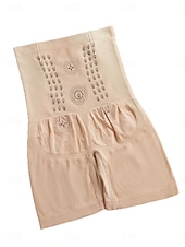 voordelige Effen legging-Dames Corrigerend ondergoed Corrigerend ondergoed Korte Hoge taille Effen Elastische tailleband Zacht Comfortabel Hoge Elasticiteit Yoga Cuticolor Grijs Zwart Bruin Zomer Lente Strak