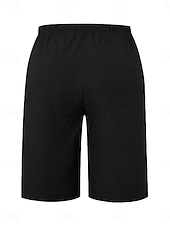billige Shorts-Dame kinesisk Shorts Grunnleggende Fritid Knelengde Høy Midje عادي Elastisk midje comfy Myk Bekvem Mikroelastisk utendørs Gate Svart Oransje Grønn Kakifarget Sommer Vår Normal