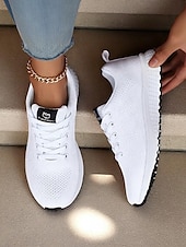 cheap Women&#039;s Sneakers-Women&#039;s Rainbow Gradient Running Shoes, Lightweight Breathable Sneakers for Sports, Jogging and Outdoor Activities