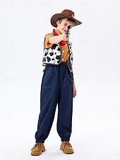 ieftine Costume pentru băieți-Costum Cosplay Decorațiuni de Halloween  Mascaradă Anime Halloween for Băieți Pentru copii Crăciun Halloween An Nou Petrecere Casul / Zilnic