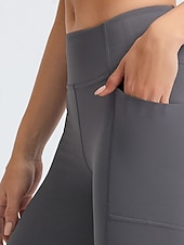 baratos Leggings lisas-Mulheres Calção Leggings Roupa de rua Casual Comprimento do joelho Cintura Alta Tecido Cintura elástica Respirabilidade Com Stretch Férias Rua Roupa Diária Preto Azul Verde Cinzento Claro Verão Normal