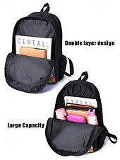 levne Dětské a teenagery batohy-Dívčí třídílná sada batohu s jednorožcem, svačinovou taškou a penálem – barevný duhový design pro základní školu a každodenní nošení Kayomi Harai
