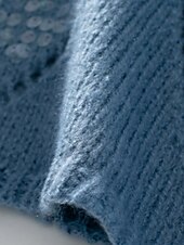 economico Colori solidi-Per donna Felpa Casual Morbido Colore Puro A Coste Girocollo Lavorato a maglia Manica Lunga Top Regolari Maglia All&#039;aperto Quotidiano Weekend Rosa Blu Autunno