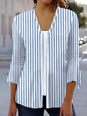 abordables Hauts Floraux-Femmes Chemise Fleuri Papillon Élégant Moderne Occasionnel Manche 3/4 Col carré Hauts Réguliers Quotidien Imprimé Noir Blanche Rose Claire Bleu Bleu clair Été Printemps