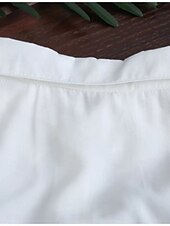 お買い得  シャツジャケット-女性用 シャケット 快適 高通気性 ボタン カジュアル 平織り バケーション ストリート カジュアル デイリーウェア シングルブレスト ロング ラペル レギュラー 長袖 アウターウェア ホワイト ブルー 春 秋