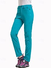 economico pantaloni cargo da donna-Per donna Pantaloni Cargo Pantaloni Eleganti Casual Lunghezza intera Naturale Semplice Tasca Elastico in vita Tasca con cerniera Comodo All&#039;aperto Confortevole All&#039;aperto Ferie azzurro cielo Fuschia