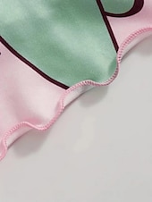 billige Søvnoverdeler og -nederdeler for kvinner-Dame Pyjamas Sett Fritid Komfort Sommerfugl Elastisk midje Stropp Topp Shorts Hjem Daglig Langermet stropper Rosa Blå Beige Sommer Normal