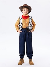ieftine Costume pentru băieți-Costum Cosplay Decorațiuni de Halloween  Mascaradă Anime Halloween for Băieți Pentru copii Crăciun Halloween An Nou Petrecere Casul / Zilnic