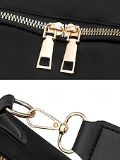 tanie Plecaki Fashion-damski wodoodporny pikowany nylonowy plecak - stylowa, lekka torba na co dzień z górnym uchwytem i wieloma kieszeniami do szkoły, pracy, podróży i codziennego użytku