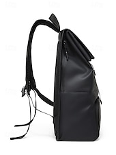 abordables Sacs à dos de Collège-Sac à dos de voyage imperméable pour homme avec compartiment à chaussures, design simple à enroulement, tissu Oxford durable, adapté à l&#039;école, à la salle de sport, aux déplacements quotidiens et aux week-ends