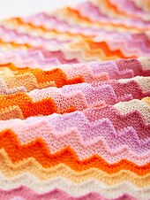 cheap Skirts-Orange Knitted Stretch Color Block Skirt