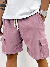 halpa Hiki shortsit-Miesten Lasten shortsit Hiki shortsit Shortsit Bermudan shortsit Vakosametti shortsit Kurenauha Joustava vyötärö Monitasku Tavallinen Mukavuus Urheilu Polven pituus ulko- Päivittäin Juoksu Klassinen