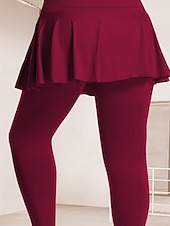 abordables Deportes Talla Grande y Embarazo-Mujer mallas de pilates pantalones deportivos Mallas Leggings de Yoga Bolsillo Ligero Pilates Gimnasio Corriendo Pantalones Color sólido Gris oscuro Negro Borgoña Talla Grande Deportes Ropa de Deporte