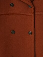 preiswerte Wintermäntel-Damen Parka Warm Bequem Knöpfe Tasche Mode Einfach Täglich Ausgehen Doppelreihig Lang Umlegekragen Normale Passform Langarm Oberbekleidung Schwarz Wein Khaki Herbst Winter