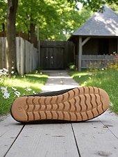 ieftine Pantofi Joși de Damă-Mocasini pliabili pentru femei – mocasini din piele moale cu tălpi flexibile pentru relaxare în grădină, lenevire pe verandă și purtare zilnică