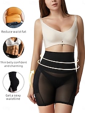 Női Alakformáló ruha Alakformáló ruha Rövid Magas derék Sima Elasztikus derékpánt Mekano Kényelmes Nyúlós Jóga Bőrszínű Fekete Nyár Tavasz Karcsúsított olcso Sima leggings-Női Alakformáló ruha Alakformáló ruha Rövid Magas derék Sima Elasztikus derékpánt Mekano Kényelmes Nyúlós Jóga Bőrszínű Fekete Nyár Tavasz Karcsúsított