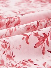 abordables Robes décontractées-Robe longue décontractée pour femme, tenue de soirée, col en V, manches courtes, coupe trapèze, imprimé floral, volants superposés, tenue de tous les jours, jupe gâteau, taille ajustée, robe longue