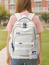 cheap College Backpacks-Unisex waterproof school bag, Large capacity multi-compartment school bag, Cute design, Lightweight student school bag, Suitable for middle school and daily use
