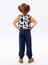 ieftine Costume pentru băieți-Costum Cosplay Decorațiuni de Halloween  Mascaradă Anime Halloween for Băieți Pentru copii Crăciun Halloween An Nou Petrecere Casul / Zilnic