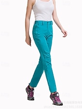 economico pantaloni cargo da donna-Per donna Pantaloni Cargo Pantaloni Eleganti Casual Lunghezza intera Naturale Semplice Tasca Elastico in vita Tasca con cerniera Comodo All&#039;aperto Confortevole All&#039;aperto Ferie azzurro cielo Fuschia
