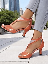 cheap Dress Sandals-Women&#039;s Black Peep Toe Mesh High Heel Sandals with Cutout Design - Stylish Breathable Heels for Casual Dates and Summer Outings
