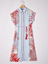 preiswerte Kleider für die Ferien-Damen Freizeitkleid Langes Kleid Maxikleid Blau Ärmellos Ozean Sommer Neckholder Elegant Urlaub XS S M