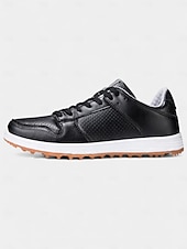 abordables Chaussures de golf pour femmes-Chaussures de golf athlétiques blanches pour femmes – baskets respirantes pour le golf professionnel, les practice et les compétitions du week-end