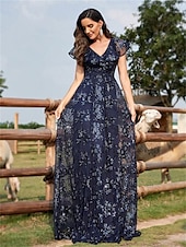 abordables Champagne-Robes de quinceanera en forme A Robe élégante Robe de mariage formelle longueur sol manches courtes col en V sequins dos en V avec sequins