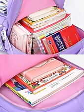 abordables Sacs à dos pour Enfants et Adolescents-Sac à dos d&#039;école imperméable grande capacité pour enfants – design à carreaux léger, bretelles confortables, idéal pour l&#039;école quotidienne, les voyages et les activités de plein air des filles