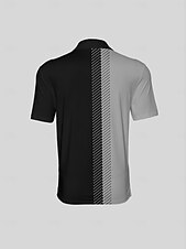 olcso Férfi golfruházat-Férfi POLO trikó Fekete Rövid ujjú Felsők Golf Attire Ruházat Felszerelések Viselés Ruházat