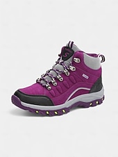 economico Sneakers da donna-scarponi da trekking impermeabili da donna – scarpe da trekking resistenti e antiscivolo per campeggio, arrampicata e camminate a lunga distanza