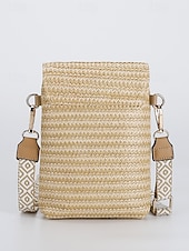 economico Borse a Tracolla-Borsa a tracolla con perline da donna con design a farfalla colorata, stile bohémien, borsa a tracolla casual e da viaggio per donna, perfetta per spiaggia, vacanze e gite estive