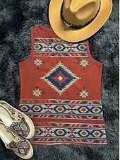 Femmes Débardeur caraco Graphique Géométrique Abstrait Bohème ancien Élégant Sans manches Col en V Hauts Réguliers Quotidien Imprimé Rouge Marron clair Vert Été Printemps abordables Débardeur Boho-Femmes Débardeur caraco Graphique Géométrique Abstrait Bohème ancien Élégant Sans manches Col en V Hauts Réguliers Quotidien Imprimé Rouge Marron clair Vert Été Printemps