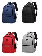 abordables Sacs à dos de Collège-Sac à dos d&#039;école imperméable pour homme avec port de chargement USB – Sac léger et résistant aux rayures pour ordinateur portable, idéal pour l&#039;université, les déplacements ou un usage quotidien