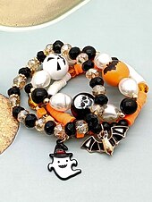 economico Accessori di Halloween-Per donna Braccialetto Set di bracciali Acrilico Lega Helloween