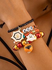 economico Accessori di Halloween-Per donna Braccialetto Set di bracciali Acrilico Lega Helloween