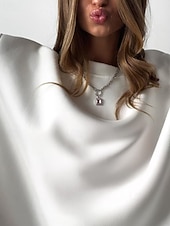 levne Jednoduché mikiny-Dámské Svetrová mikina Mikiny Bez vzoru Šik ven Na běžné nošení Dlouhý rukáv Tričkový Běžné topy ulice Dovolená Jdeme ven Bílá Světlá růžová Světle šedá Podzim Zima