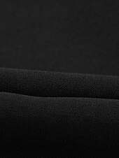 abordables Hauts Unis pour Femmes-Femmes Chemisier Uni Moderne Occasionnel Manche Courte Col ras du cou Hauts Réguliers Quotidien Fête Sortir Œillet Noir Automne