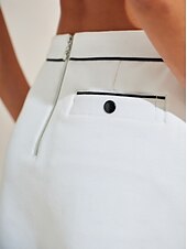 cheap Golf Bottoms-Women&#039;s Golf Skorts White Mint Green Bottoms Ladies Golf Attire Clothes Outfits Wear Apparel