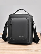 お買い得  メンズバッグ-メンズ防水クロスボディショルダーバッグ - 旅行、仕事、日常使いに最適な耐久性と耐摩耗性に優れたカジュアルメッセンジャーバッグ