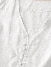 economico Gilet-Per donna Gilet Confortevole Traspirante Tasca Bottoni Casual Semplice Vacanza Streetwear Casuale Abbigliamento quotidiano Monopetto Corto Scollo a V Vestibilità regolare Senza Maniche Capispalla