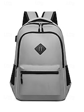 abordables Sacs à dos de Collège-Sac à dos d&#039;école imperméable pour homme avec port de chargement USB – Sac léger et résistant aux rayures pour ordinateur portable, idéal pour l&#039;université, les déplacements ou un usage quotidien