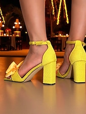 ieftine cocktail-Sandale de damă cu toc bloc din satin bordo și fundă - pantofi eleganti cu vârful deschis pentru petreceri de Crăciun și cocktailuri