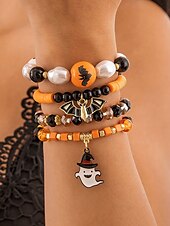 economico Accessori di Halloween-Per donna Braccialetto Set di bracciali Acrilico Lega Helloween