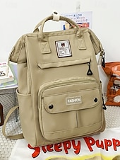 abordables Sacs à dos de Collège-Sac à dos multi-poches en nylon pour femme – Sac de voyage léger et de grande capacité, idéal pour l&#039;école et le quotidien, idéal pour les adolescentes et les filles