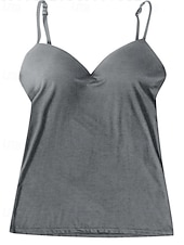 billige Undertøy-Dame Undertøy med strømpebånd Åpen ryggNightwearPolyester Dagligdagstøy Helg Ensfarget Fritid Rød Navyblå Lilla Oransje Grå Sommer
