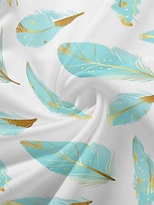 preiswerte Blumenkleid-Damen Midikleid Freizeitkleid Chiffon Schwingkleid Modern Urlaub Täglich Wochenende Normale Passform Feder Langarm V Ausschnitt Weiß Blau Leicht Blau Sommer Frühling Herbst