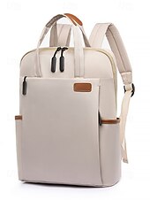 olcso Főiskolai hátizsákok-Vízálló laptop hátizsák lányoknak, könnyű, minimalista könyvtáska üzleti utazásokhoz, egyetemi kampuszhoz, irodai munkához és mindennapi ingázáshoz